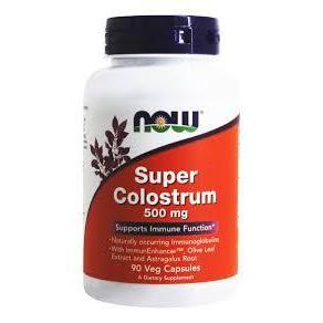 Now Foods, Super Colostrum 500 mg, 90 Veg Capsules