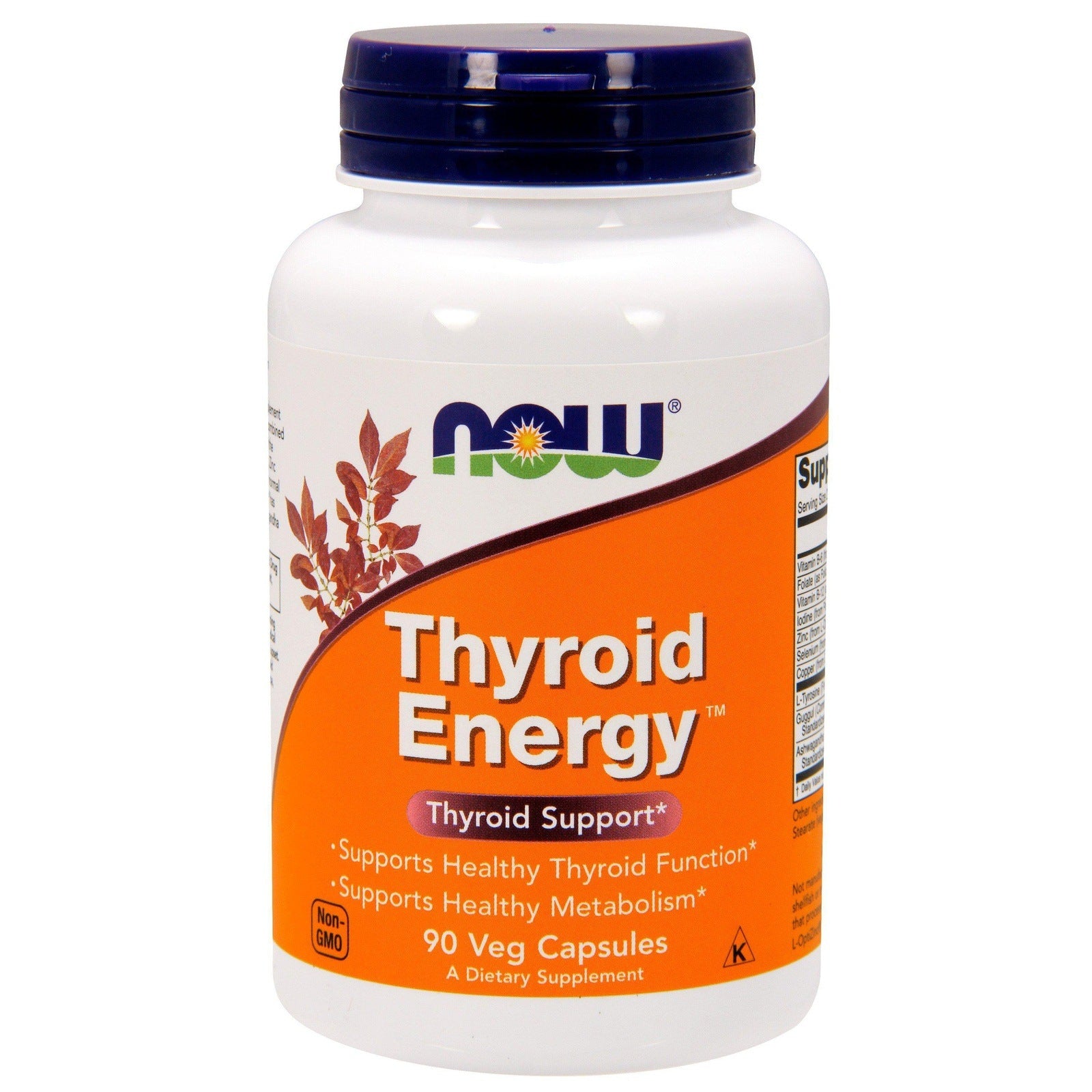 Now Foods, Thyroid Energy - 90 Vegetable Capsules