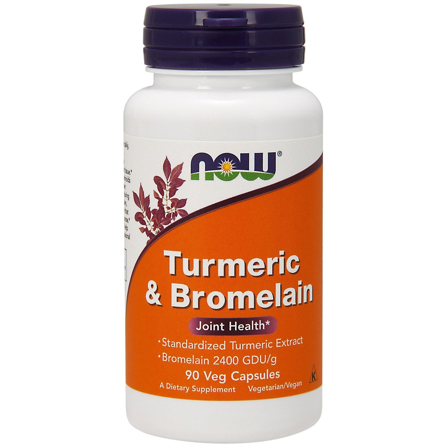 Now Foods, Turmeric & Bromelain, 90 Veg Capsules