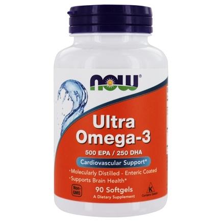 Now Foods, Ultra Omega-3 - 90 Softgels