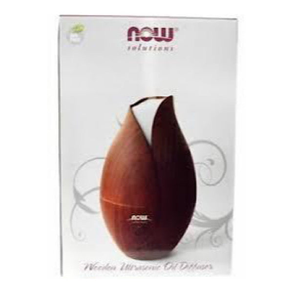 Now Foods, Ultrasonic Faux Wood Essential Oil Diffuser