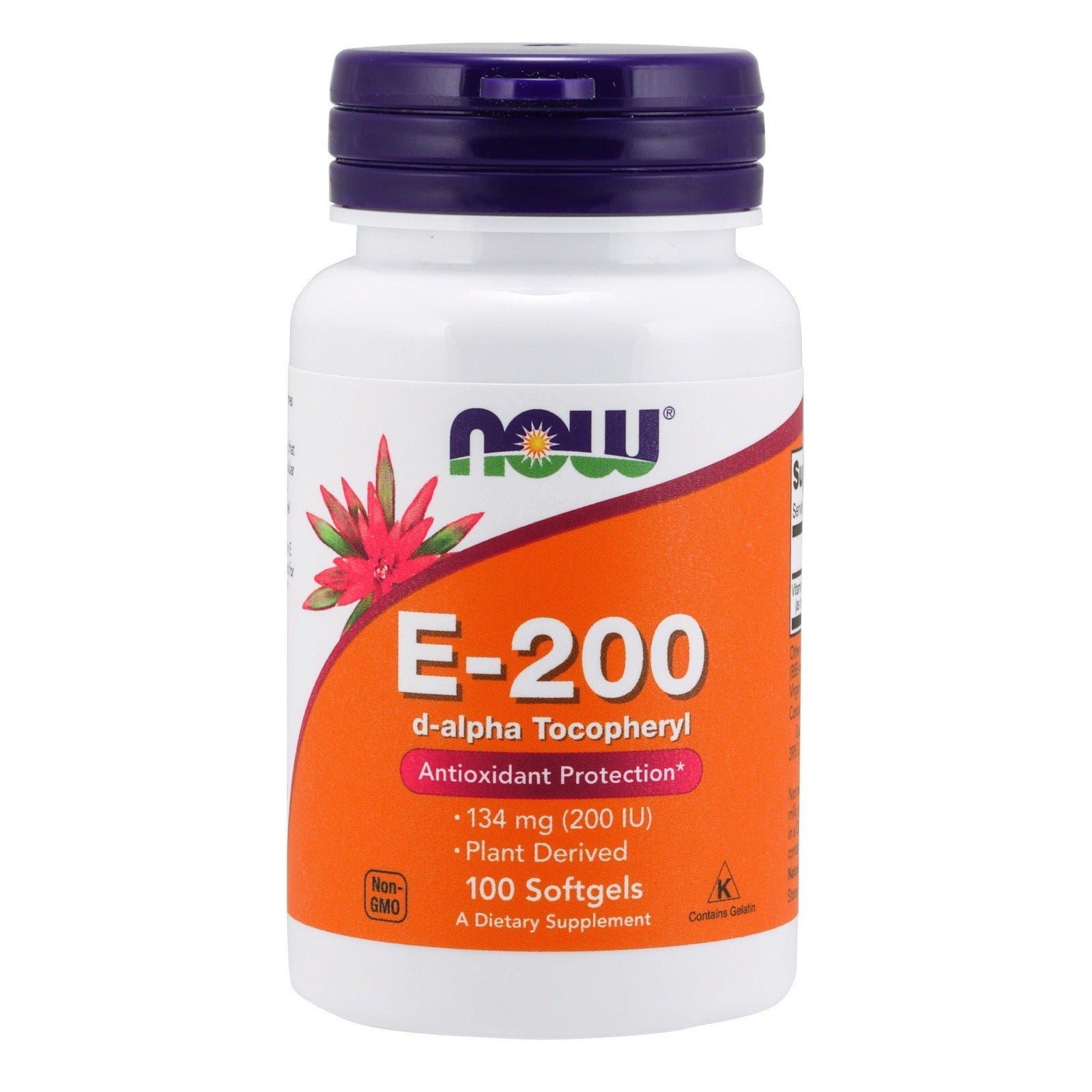 Now Foods, Vitamin E-200, 100 Softgels