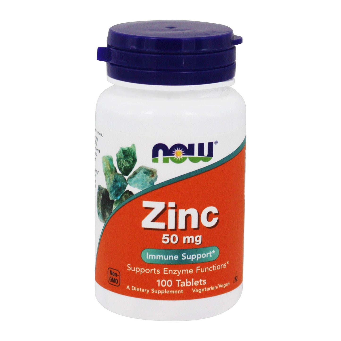 Now Foods, Zinc 50 mg - 100 Tablets