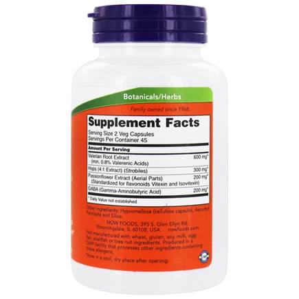 Now Foods, Zzzz Sleep Zzzz Botanical Sleep Blend, 90 Veg Capsules