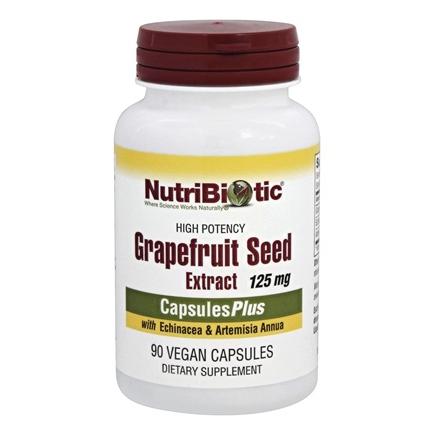 Nutribiotic Grapefruit Seed Extract 125 mg, 90 Veg Capsules