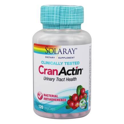 Solaray CranActin, Urinary Tract Health, 120 VegCaps