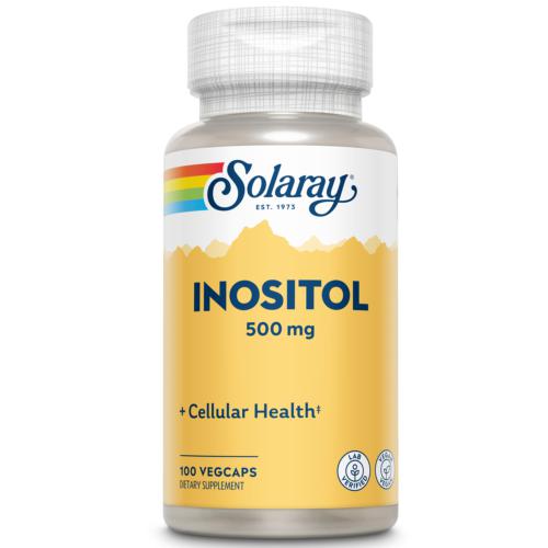 Solaray Inositol 500 mg, 100 Capsules