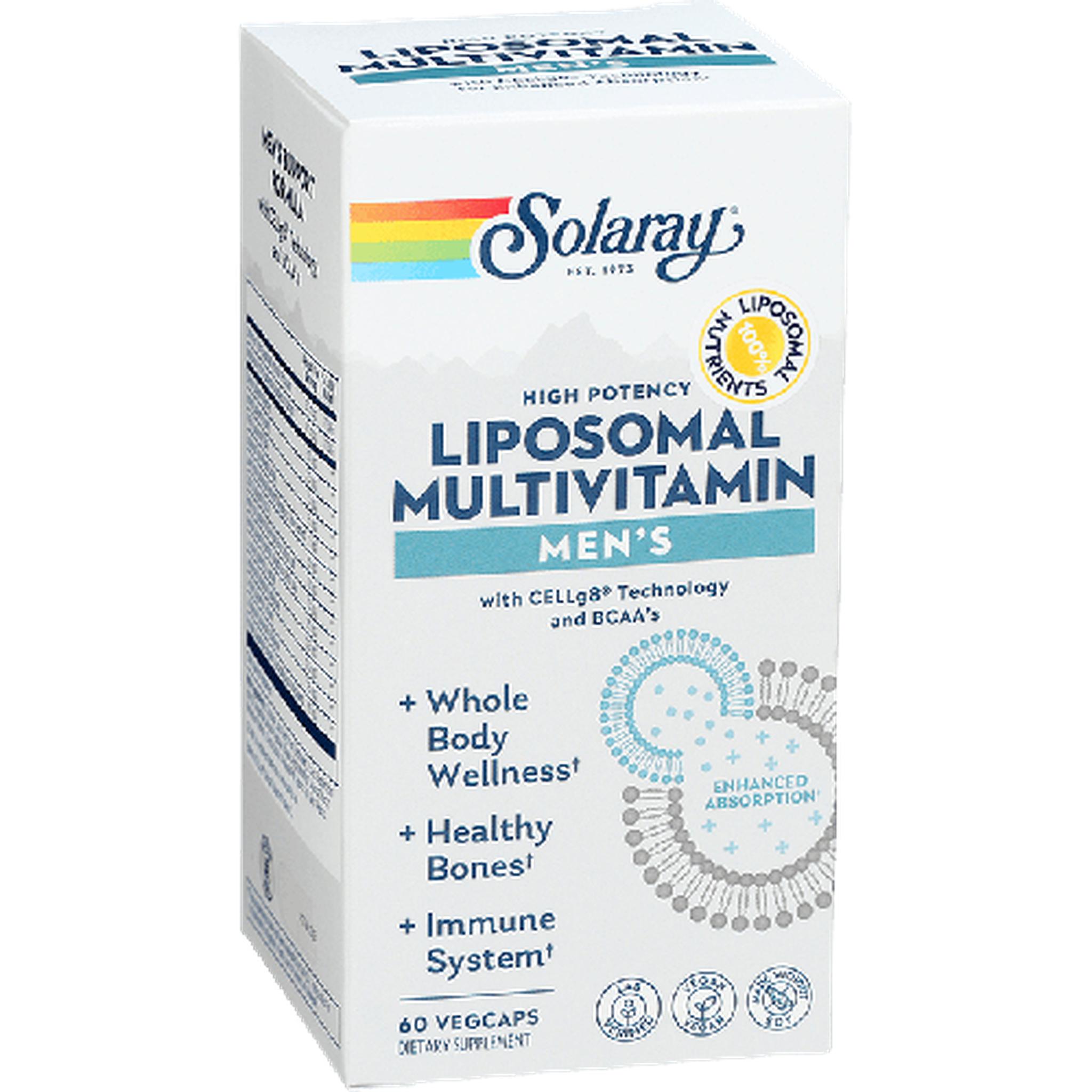 Solaray Liposomal Multivitamin Men's, 60 VegCaps