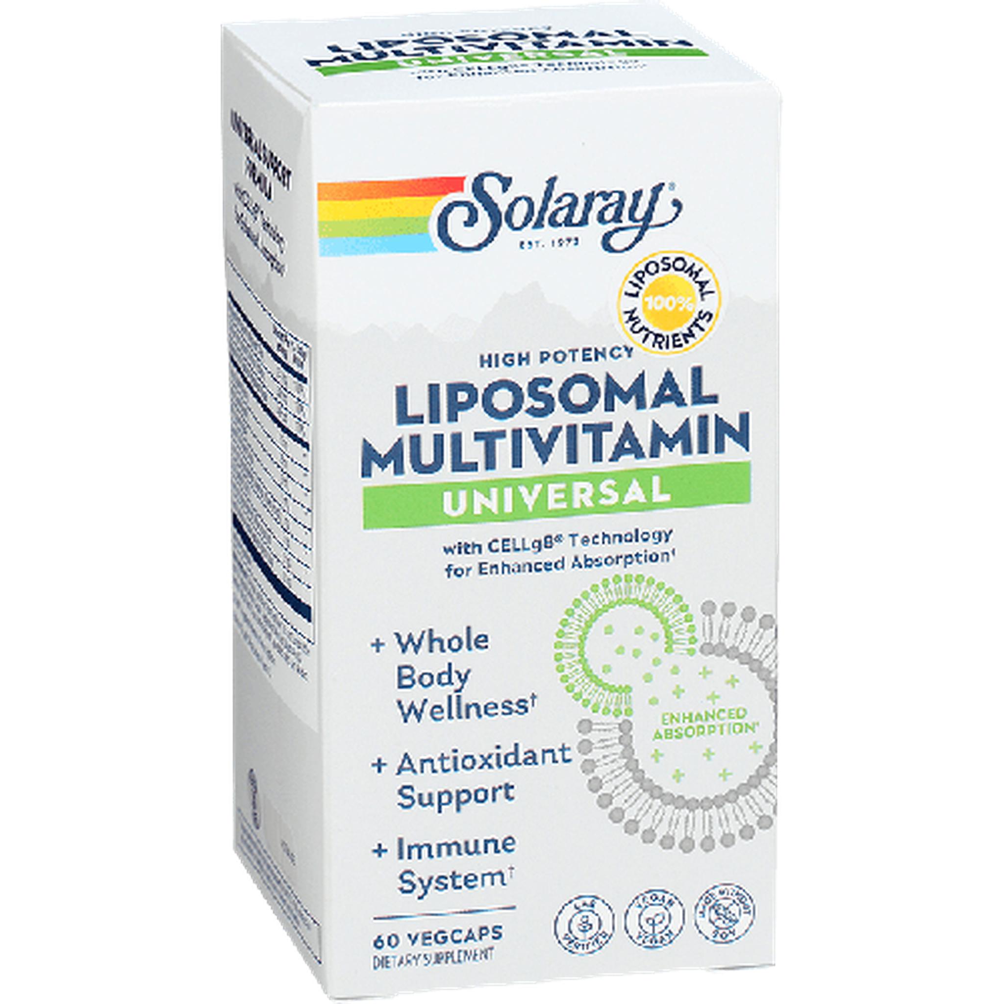 Solaray Liposomal Multivitamin Universal. 60 VegCaps