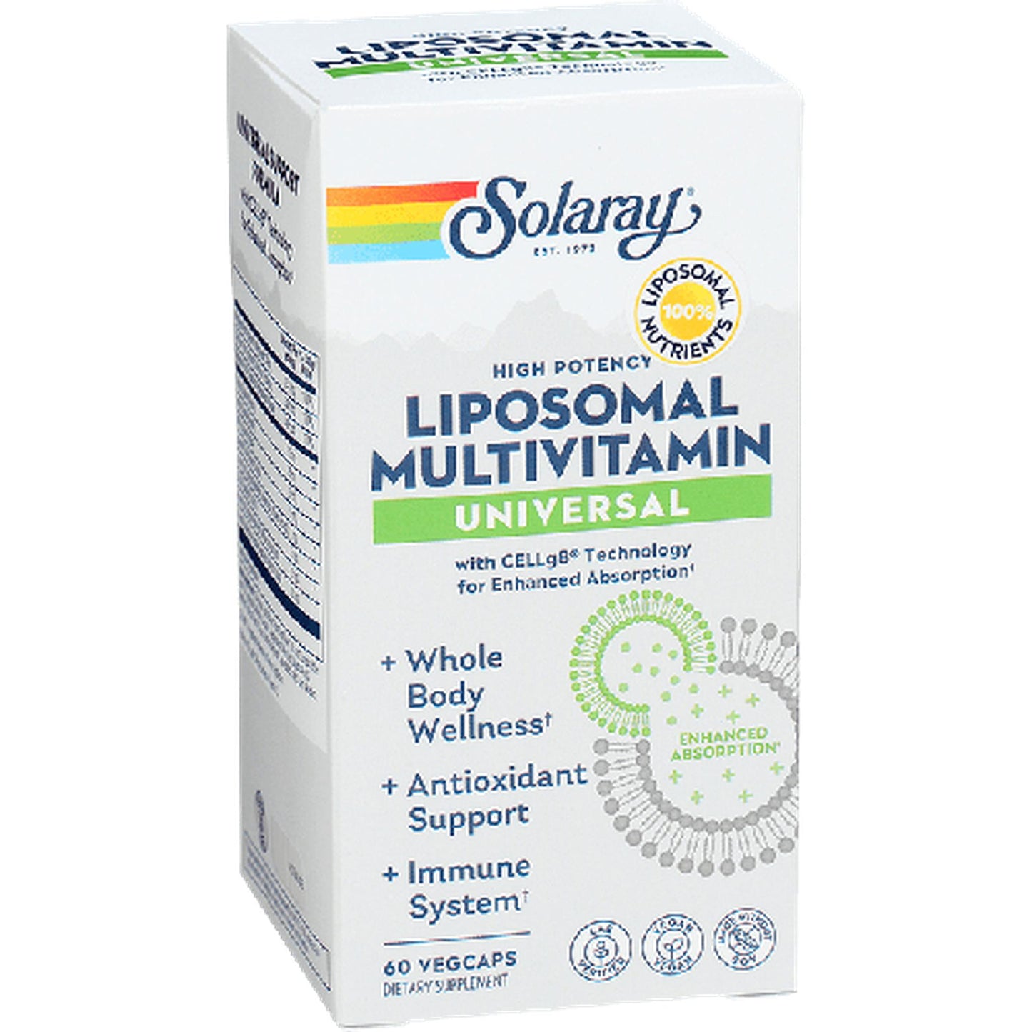 Solaray Liposomal Multivitamin Universal. 60 VegCaps