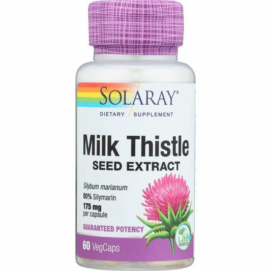 Solaray Milk Thistle Extract 175 mg, 60 VegCaps
