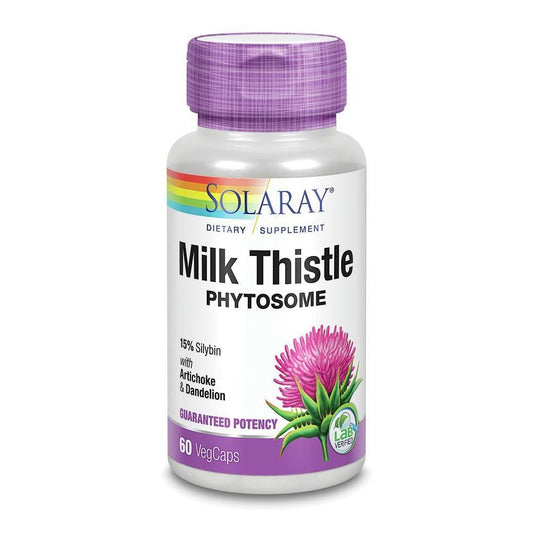 Solaray Milk Thistle Phytosome, 60 Veg Capsules