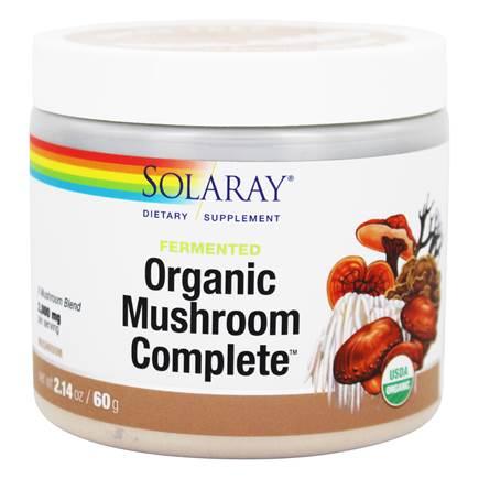 Solaray Organic Fermented Mushroom Complete Powder, 2.14 oz.