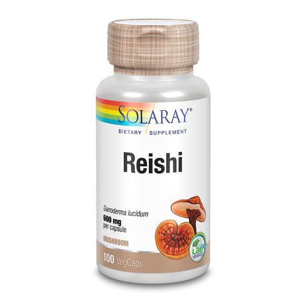 Solaray Reishi Mushroom 600 mg, 100 VegCaps