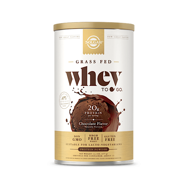 Grass-fed Whey To Go® Protein Powder, Chocolate