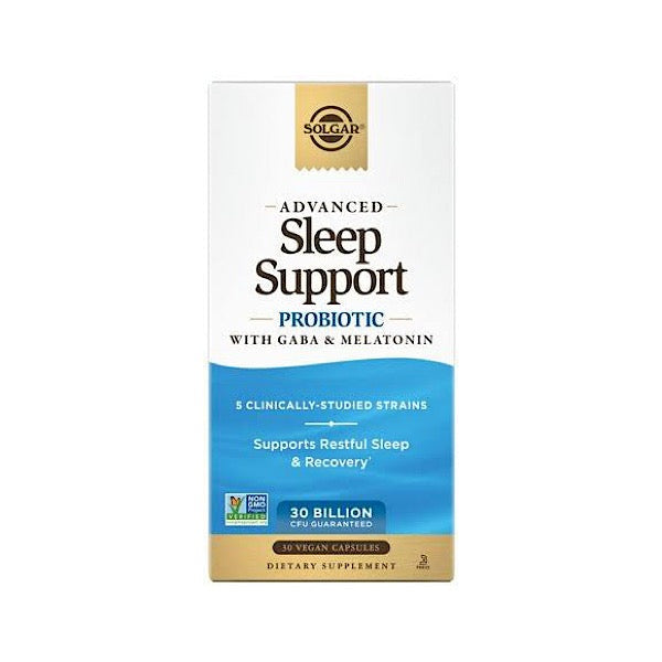 Solgar Sleep Support Probiotic 30B, 30 Veg Capsules