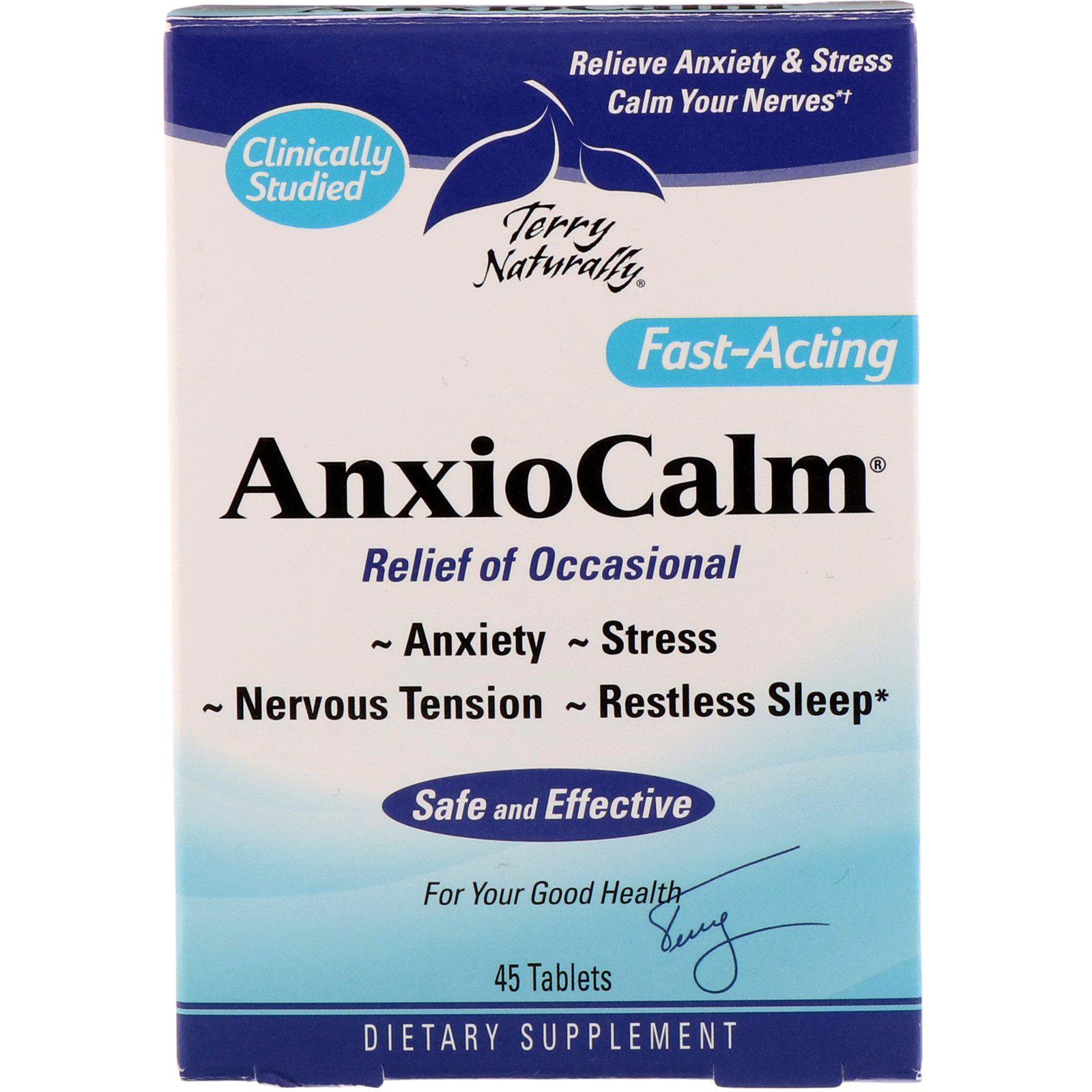 Terry Naturally AnxioCalm - 45 Tablets