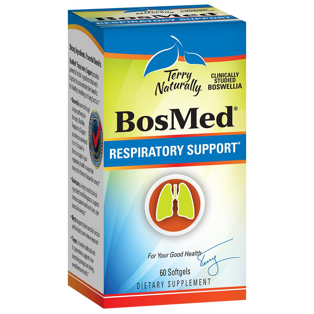 Terry Naturally BosMed Respiratory Support, 60 Softgels