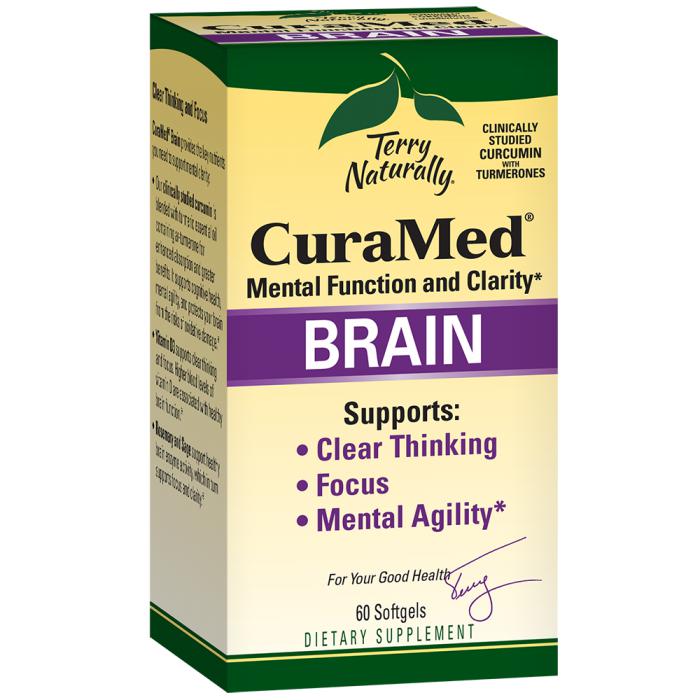 Terry Naturally CuraMed Brain, 60 Softgels