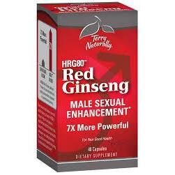 Terry Naturally HRG80 Red Ginseng Male Sexual Enhancement, 48 Capsules