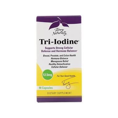 Terry Naturally Tri-Iodine 12.5 mg, 90 Capsules