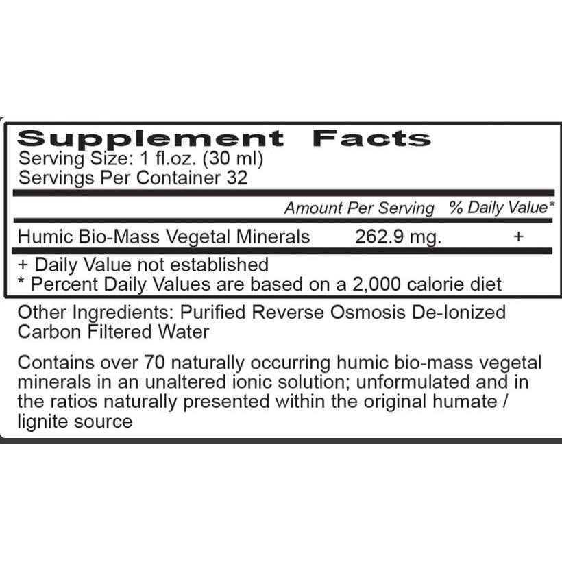 Vital Earth Minerals Humic Minerals - 32 fl oz