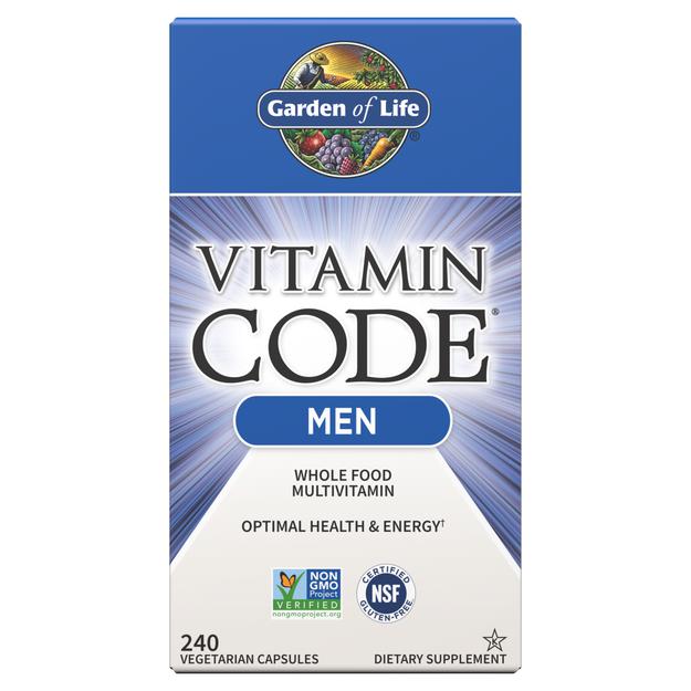 Vitamin Code Men Whole Food Multivitamin - 240 Veg Capsules