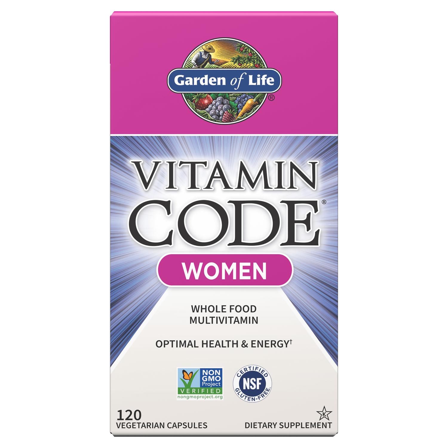 Vitamin Code Women Whole Food Multivitamin - 120 Veg Capsules