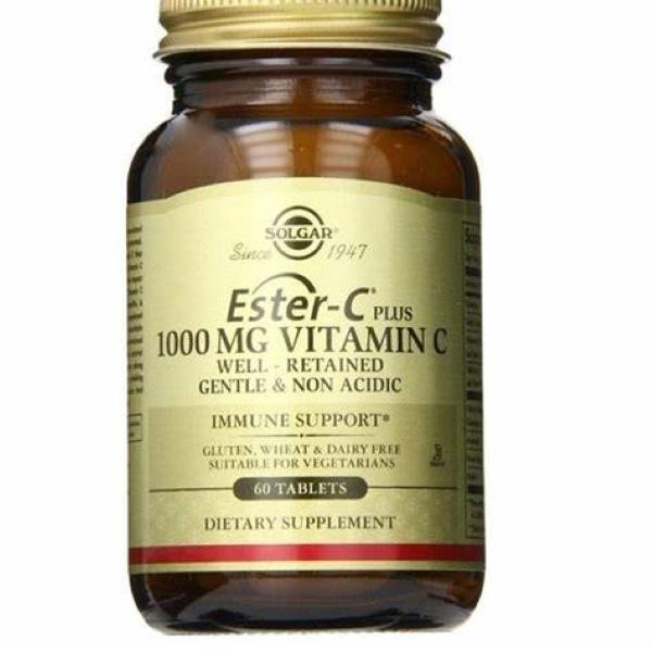 Solgar Ester-C, 1000mg Vitamin C, 60 Tabs