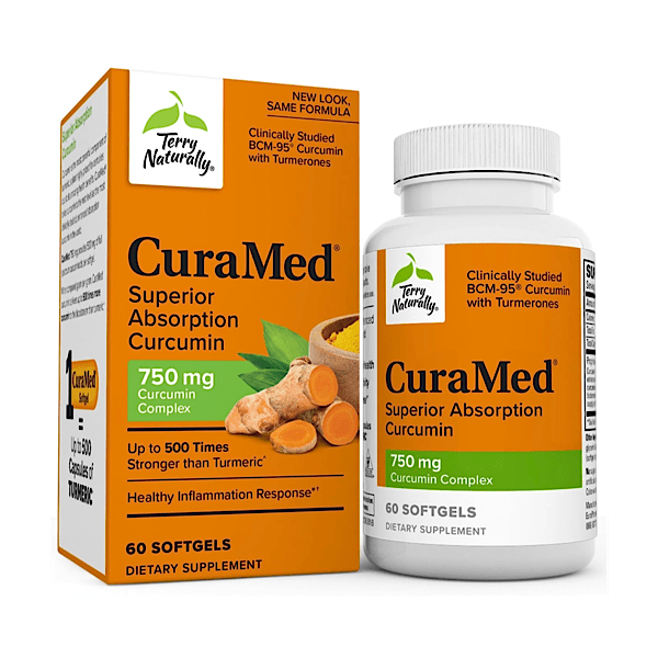 Terry Naturally CuraMed 750 mg w/ BCM-95, 60 Softgels