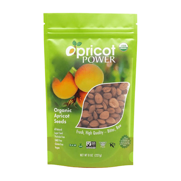 Apricot Power Bitter Apricot Seeds, Organic