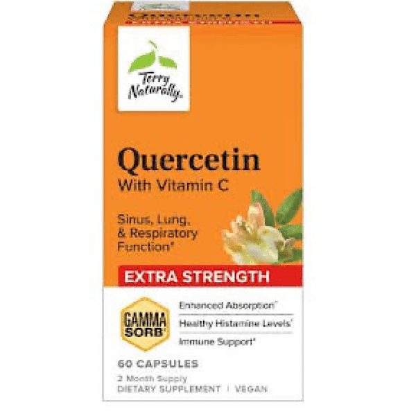 Terry Naturally Quercetin with Vitamin C 60 Capsules