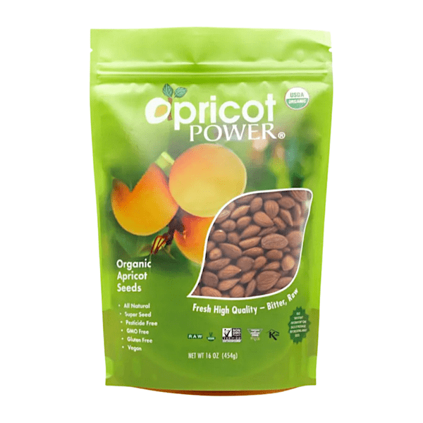 Apricot Power Bitter Apricot Seeds, Organic