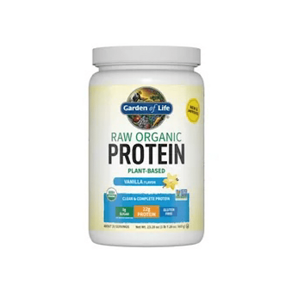 Garden of Life Raw Organic Protein Vanilla, 22 oz Powder