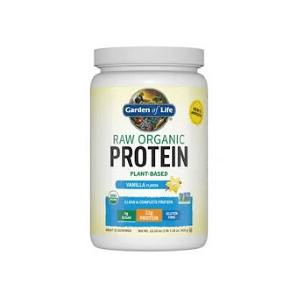 Garden of Life RAW Organic Protein Vanilla, 22 oz Powder