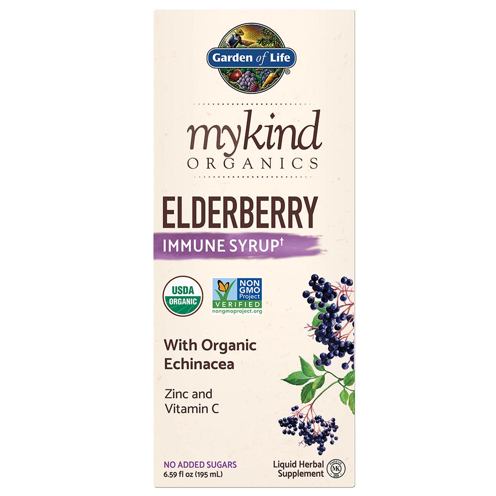 mykind Organics Elderberry Immune Syrup 6.59 fl oz Liquid