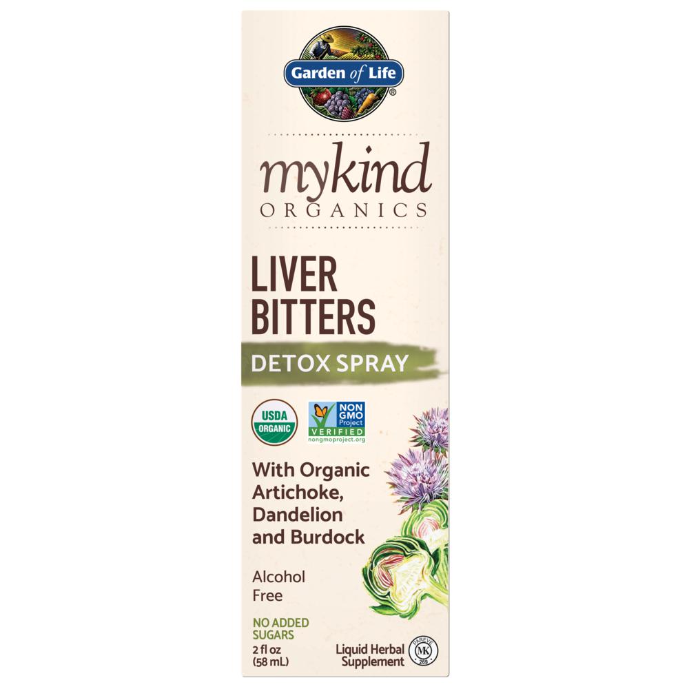mykind Organics Liver Bitters Detox Spray, 2 fl oz