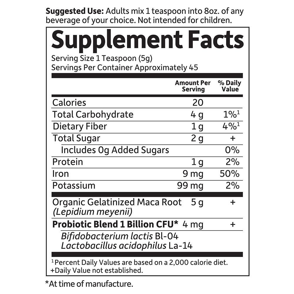 mykind Organics Maca Root Powder, 7.93oz