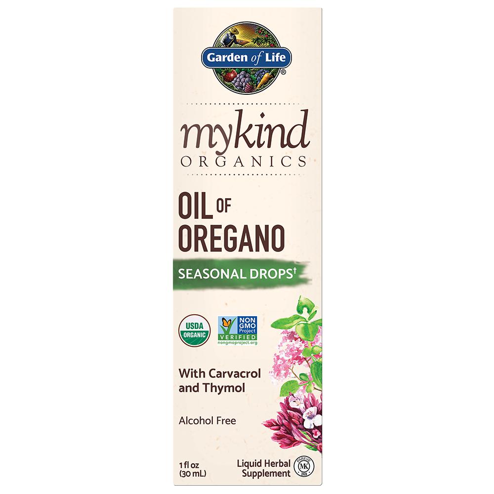 mykind Organics Oil of Oregano Seasonal Drops 1 fl oz