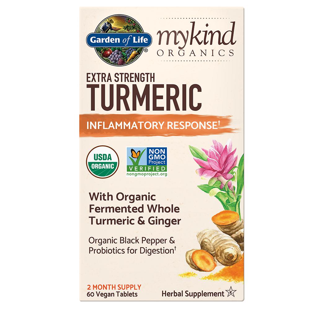 mykind Organics Turmeric Extra Strength - 60 Vegan Tablets