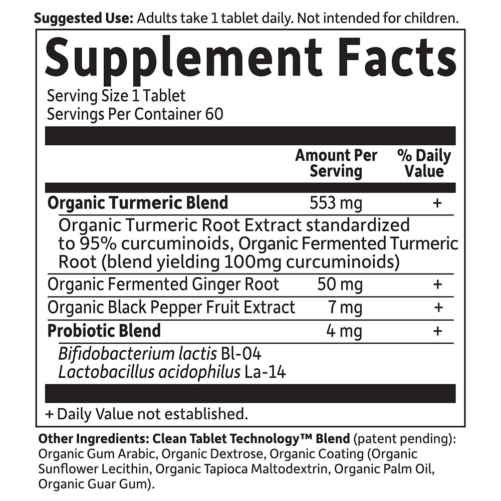 mykind Organics Turmeric Extra Strength - 60 Vegan Tablets