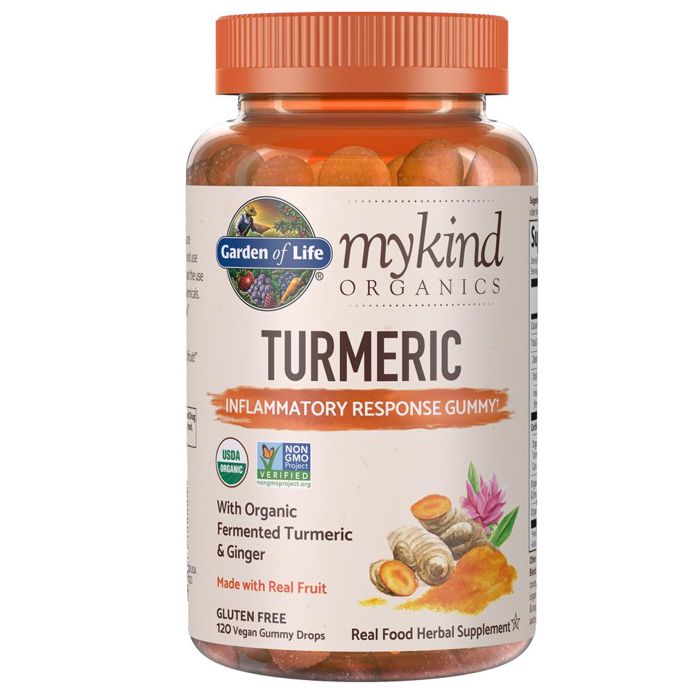 mykind Organics Turmeric Inflammatory Response, 120 Vegan Gummies