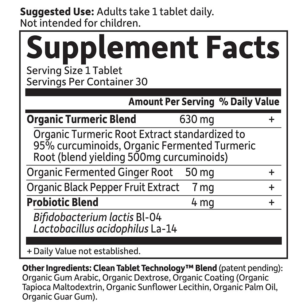 mykind Organics Turmeric Maximum Strength - 30 Vegan Tablets