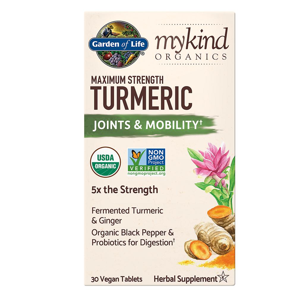 mykind Organics Turmeric Maximum Strength - 30 Vegan Tablets