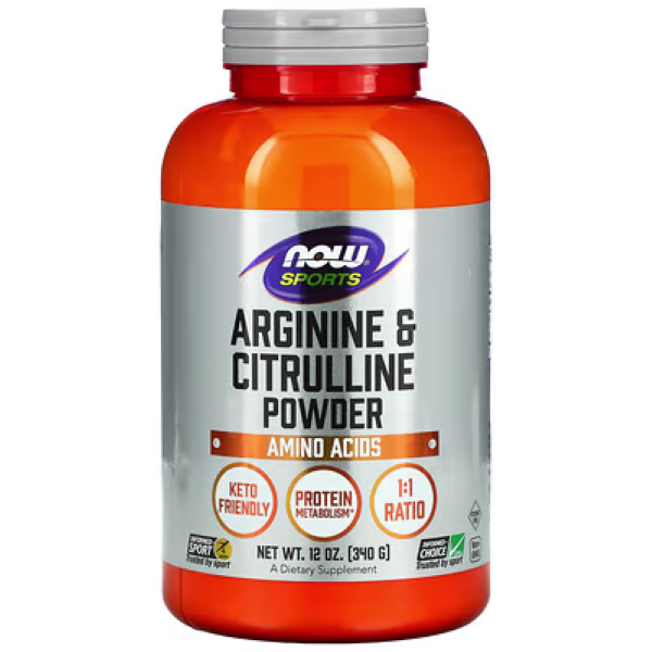 Now Foods, Arginine & Citrulline Powder, 12 oz