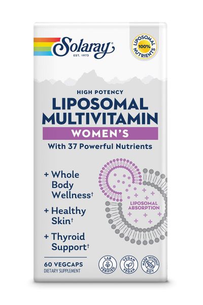 Solaray, Liposomal Multivitamin Women's, 60 Veg Capsules