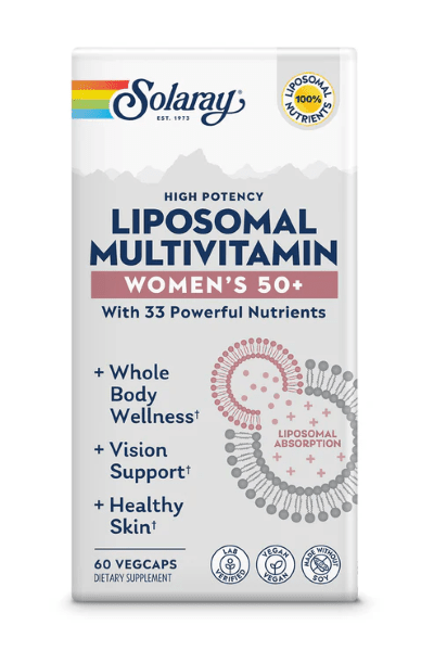 Solaray, Liposomal Multivitamin Women's 50+, 60 Veg Capsules